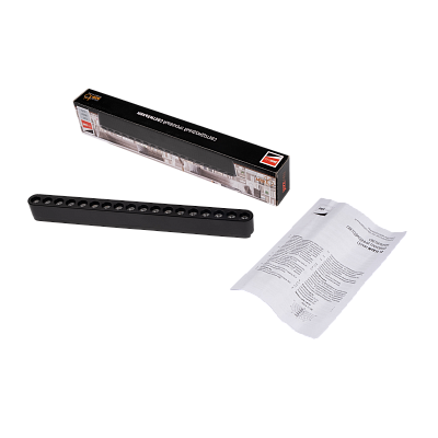 Низковольтный трековый светильник MTR16 1218 18W 4000K spot 36° BL IP20